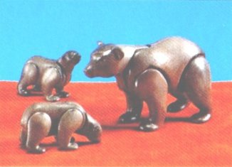 Playmobil - 7032 - Bear With 2 cubs