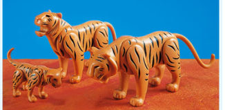 Playmobil - 7037 - 2 Tigers with Cub