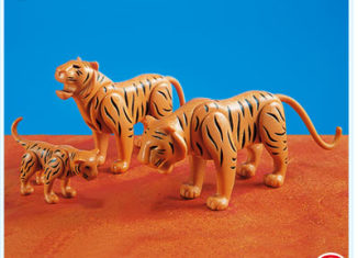 Playmobil - 7037 - 2 Tigers with Cub