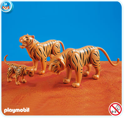 Playmobil 7037-2 Tigers with Cub 