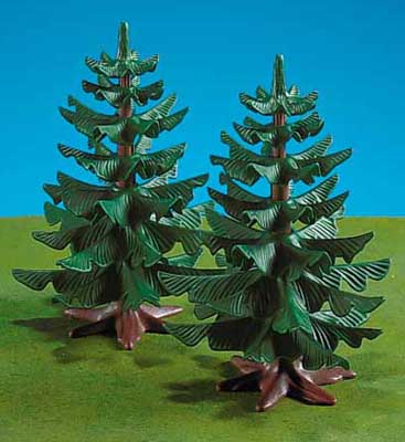 Playmobil Large & Small Pine Trees