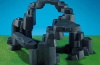 Playmobil - 7168 - Rock Landscape (Large, Dark Gray)