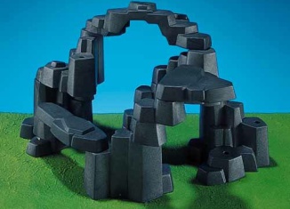 Playmobil - 7168 - Rock Landscape (Large, Dark Gray)