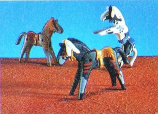 Playmobil - 7173 - 3 Warriors' Horses