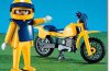 Playmobil - 7195 - Off-Road Motorcycle, Yellow
