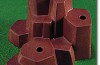 Playmobil - 7209 - Rock Form (Large, Western Red)