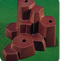 Playmobil - 7209 - Rock Form (Large, Western Red)