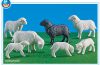 Playmobil - 7259 - 4 Schafe und 3 Lämmer