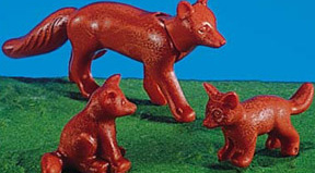 Playmobil - 7264 - Fuchs mit 2 Babys