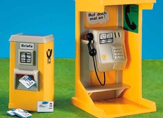Playmobil - 7313 - Telephone Booth and Mailbox