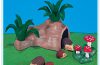 Playmobil - 7343 - Hedgehog Family With Cave