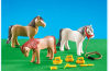 Playmobil - 7435 - 3 Ponys mit Zubehör