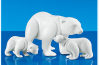 Playmobil - 7580 - Polar Bear w/2 Cubs