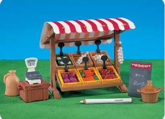 Playmobil - 7615-ukp - Market Stall