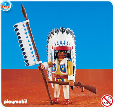 1 x Satz Grüner  Indianer Schmuck für Klicky Indianer Playmobil s Beschreibung 