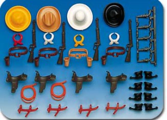 Playmobil - 7707 - Cowboys' Accessories