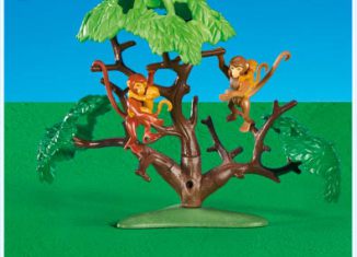 Playmobil - 7897 - 2 Monkeys With Babies