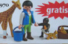 Playmobil - 7970 - Animal Keeper with Cute Baby Animals