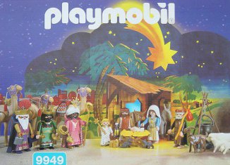 Playmobil - 9949-esp - Portal de Belén con reyes magos