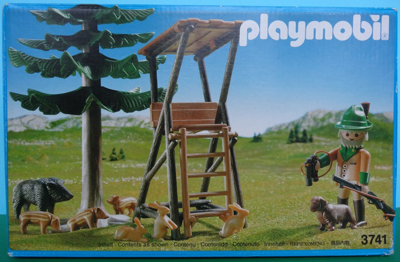 Playmobil 3741 - Hunter's Stand - Box