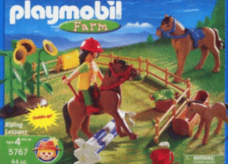 Playmobil - 5767-usa - Riding Lessons