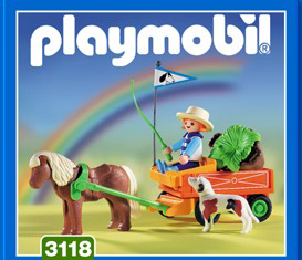 Playmobil - 3118s2 - Carrito con ponys