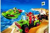 Playmobil - 3371-usa - Speedboot with Offroader