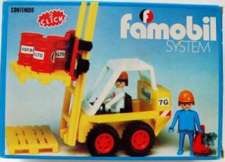 Playmobil - 3506-fam - Forklift