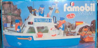 Playmobil - 3539-fam - Polizeiboot