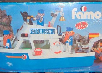Playmobil - 3539-fam - Police boat