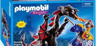 Playmobil - 5732-usa - Dragón negro feroz