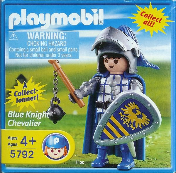 Knights pals 5792 Playmobil Blue knight mint in Box NEW for collectors 154 