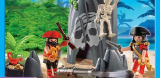 Playmobil - 5808-usa - skull hideout