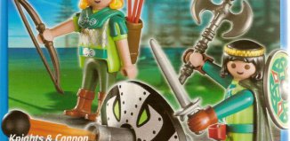 Playmobil - 5831-usa - Knights & Cannon