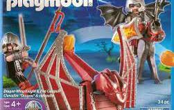 Playmobil - 5832-usa - Drachenritter mit Feuerkatapult