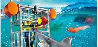 Playmobil - 5834-usa - Taucher und Hai