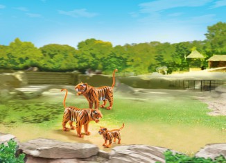 Playmobil - 6645 - Tigers with Baby