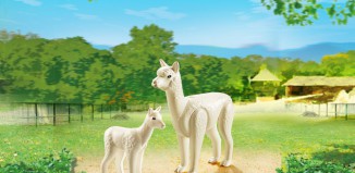 Playmobil - 6647 - Alpaka mit Baby