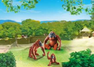 Playmobil - 6648 - Orangutanes con cria