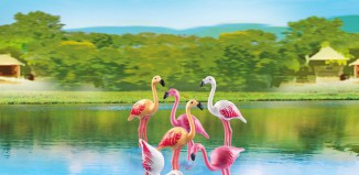 Playmobil - 6651 - Flock of Flamingos