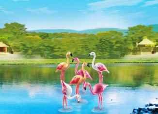 Playmobil - 6651 - Flock of Flamingos