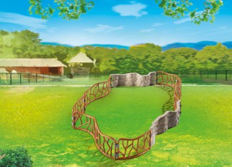 Playmobil - 6656 - Zoo fences - Detail Playmobil - 6656 - Zoo fences