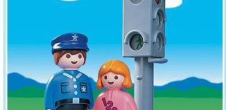 Playmobil - 6735 - 1.2.3 Traffic Light
