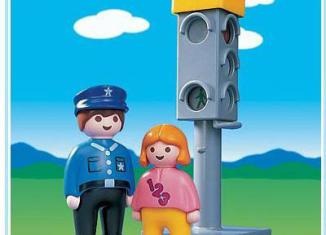 Playmobil - 6735 - 1.2.3 Traffic Light