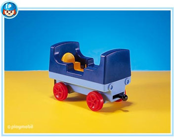 Playmobil Set: 7293 - 1-2-3 Train Car - Klickypedia