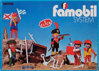 Playmobil - 3280-fam - pirates / treasure chest