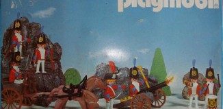 Playmobil - 3402-esp - Redcoats with artillery train