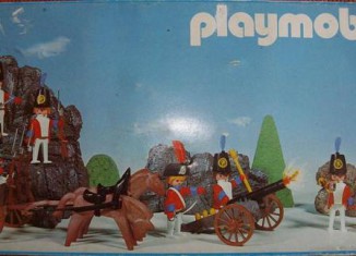Playmobil - 3402-esp - Redcoats with artillery train
