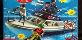 Playmobil - 5700-usa - Police Patrol Boat