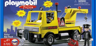 Playmobil - 5720-usa - Polizei-Abschleppwagen